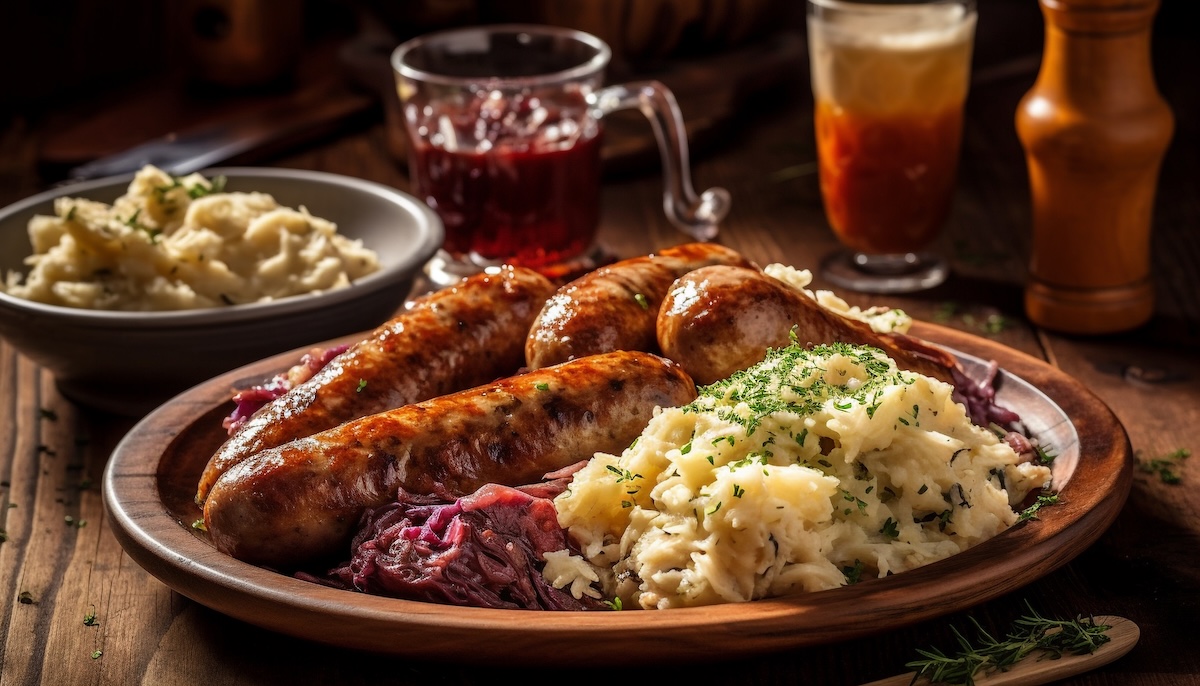 Bangers and Mash Tarifi (İngiliz Usulü Sosis & Patates Püresi)